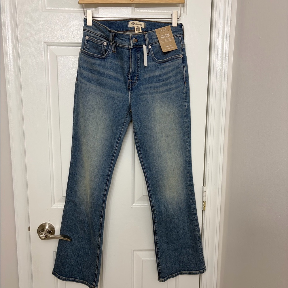 Madewell Kick Out Crop Jeans Oneida Wash